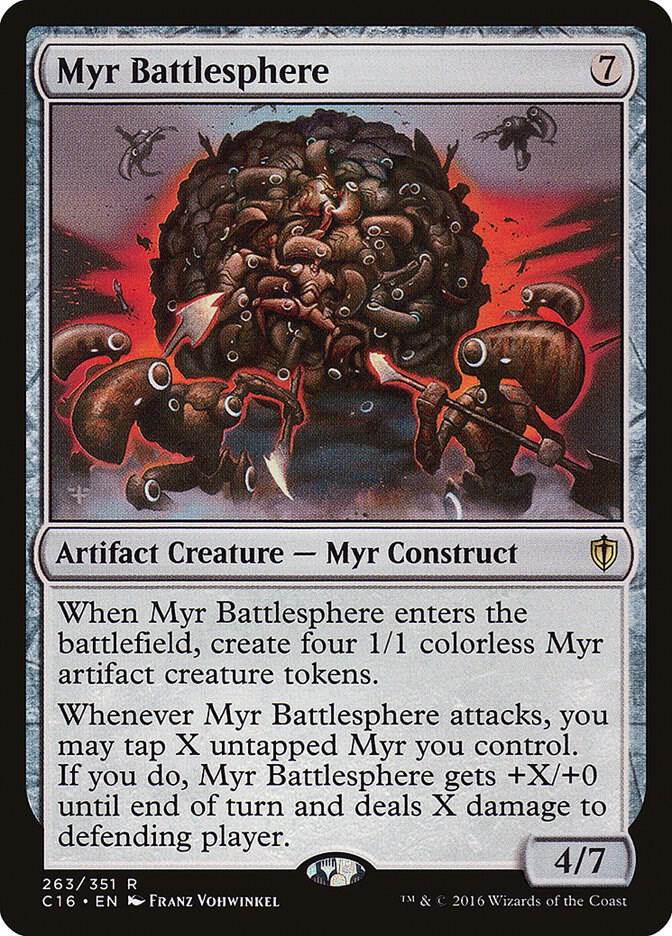 Myr Battlesphere (263) [Commander 2016]