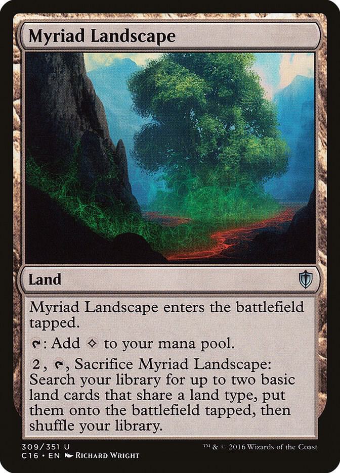 Myriad Landscape (309) [Commander 2016]
