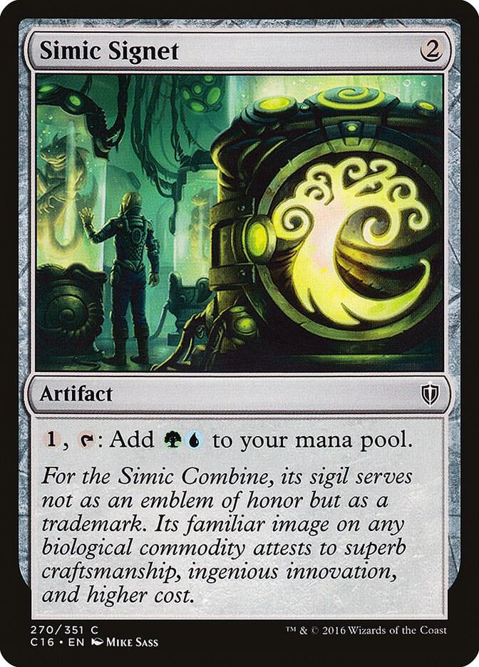 Simic Signet (270) [Commander 2016]