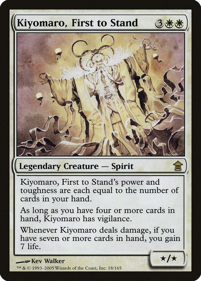 Kiyomaro, First to Stand (18) [Saviors of Kamigawa]