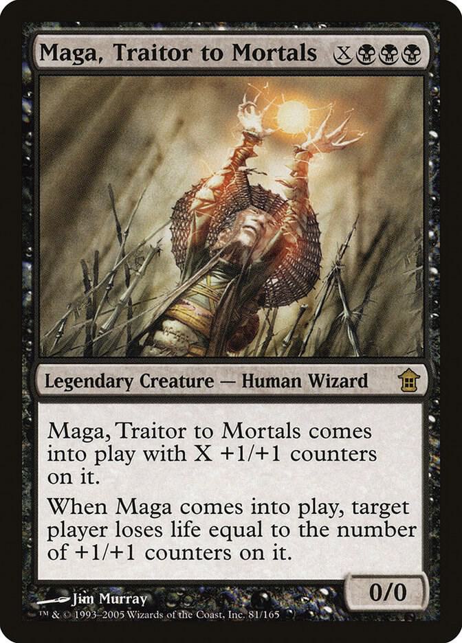 Maga, Traitor to Mortals (81) [Saviors of Kamigawa]