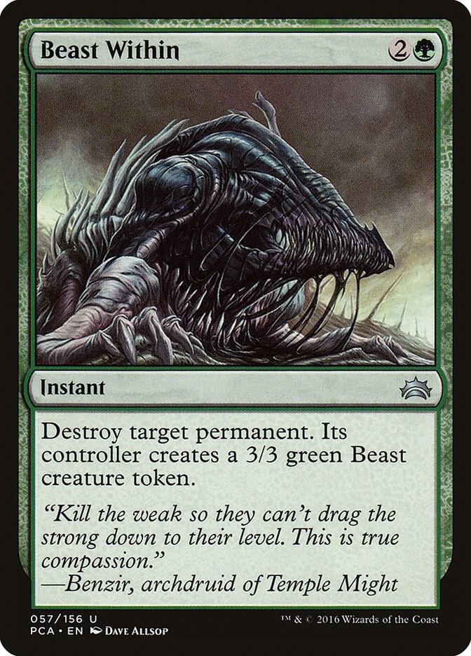 Beast Within (57) [Planechase Anthology]