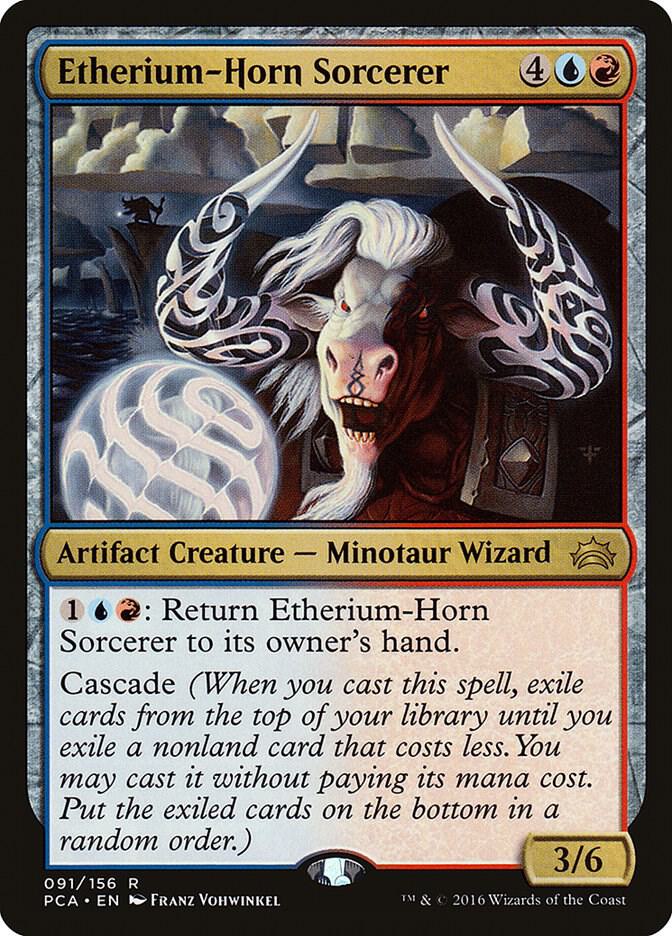 Etherium-Horn Sorcerer (91) [Planechase Anthology]