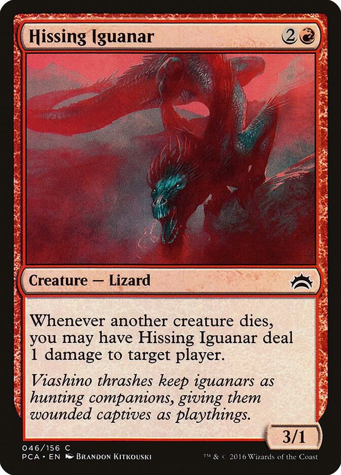 Hissing Iguanar (46) [Planechase Anthology]