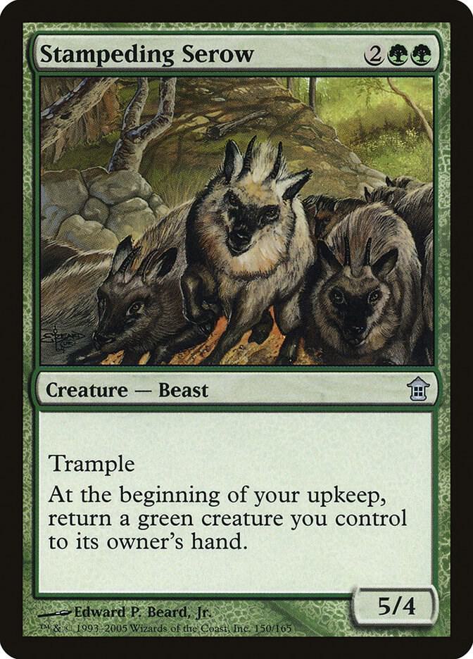 Stampeding Serow (150) [Saviors of Kamigawa]