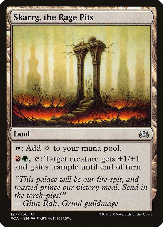 Skarrg, the Rage Pits (127) [Planechase Anthology]