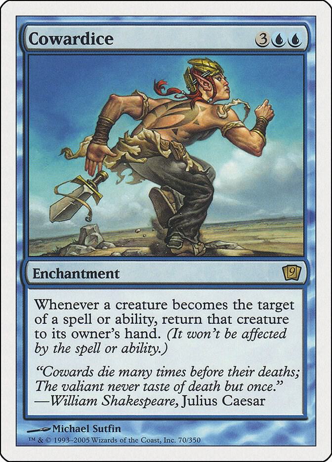 Cowardice (70) [Ninth Edition]