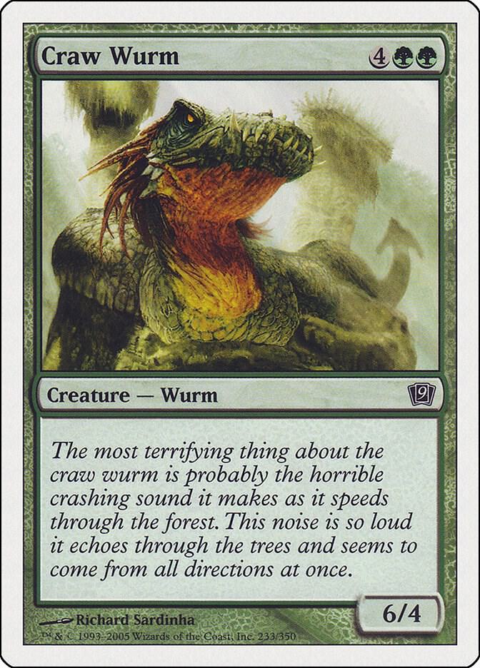 Craw Wurm (233) [Ninth Edition]