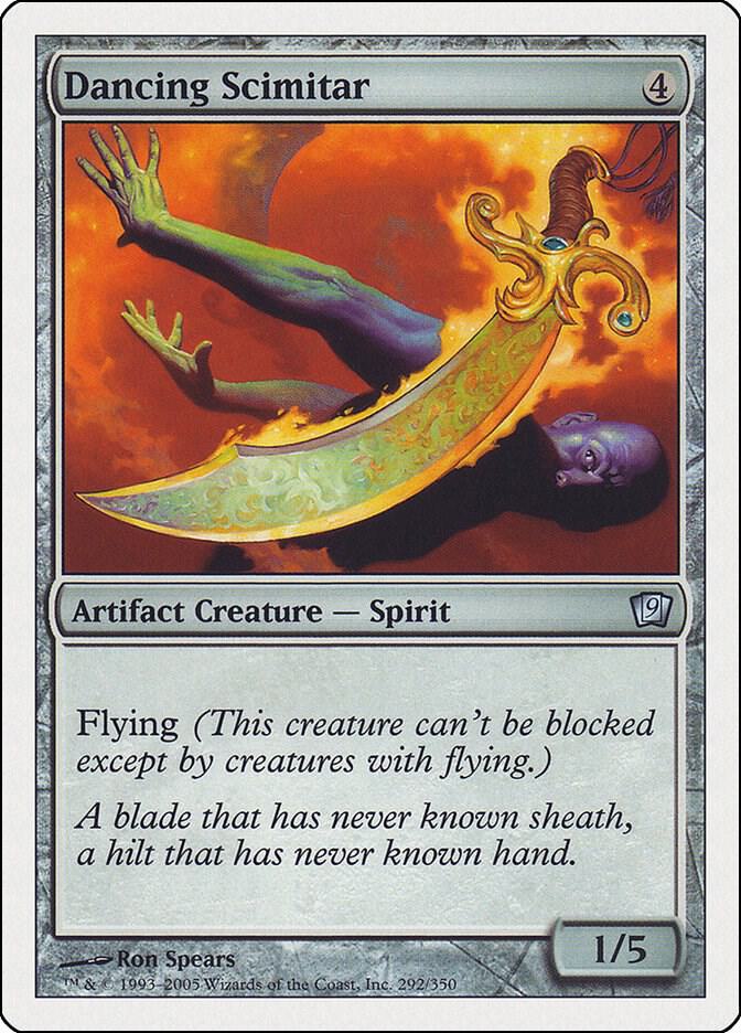 Dancing Scimitar (292) [Ninth Edition]