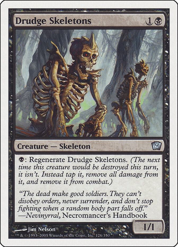 Drudge Skeletons (126) [Ninth Edition]
