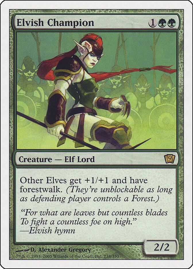 Elvish Champion (238★) [Ninth Edition]