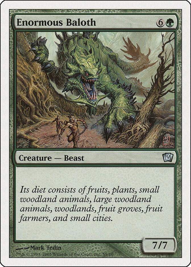 Enormous Baloth (S9) [Ninth Edition]