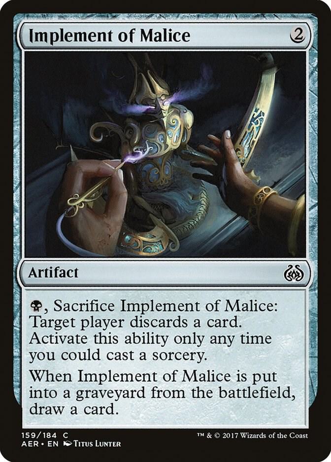 Implement of Malice (159) [Aether Revolt]