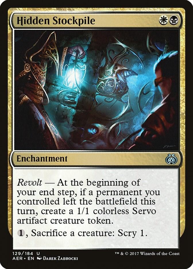 Hidden Stockpile (129) [Aether Revolt]