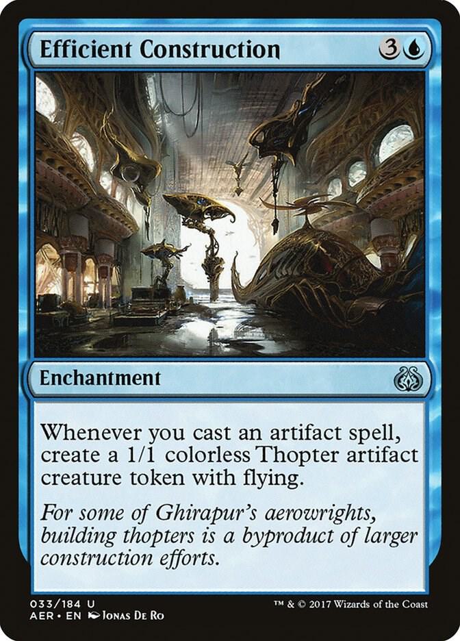 Efficient Construction (33) [Aether Revolt]