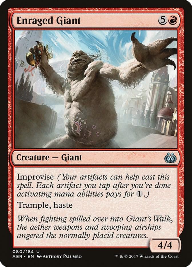Enraged Giant (80) [Aether Revolt]