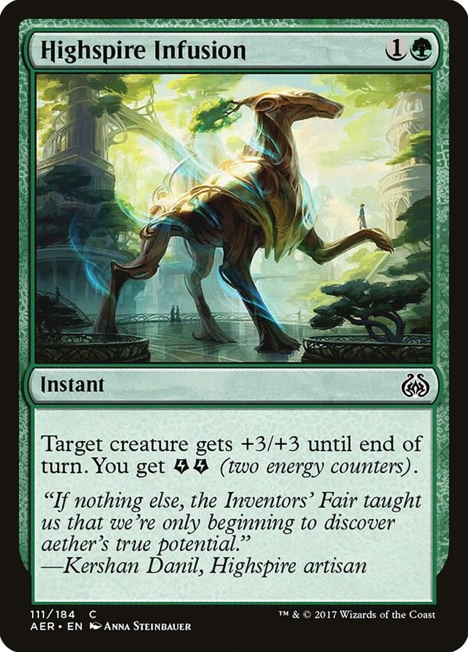Highspire Infusion (111) [Aether Revolt]