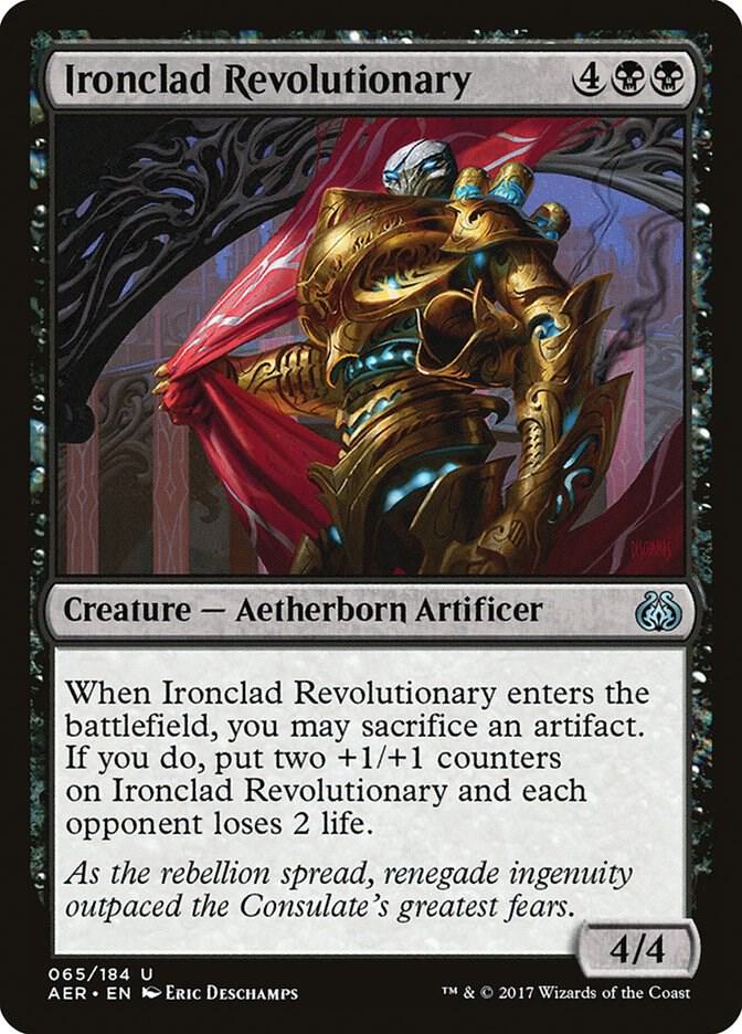Ironclad Revolutionary (65) [Aether Revolt]
