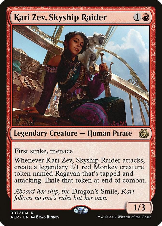 Kari Zev, Skyship Raider (87) [Aether Revolt]