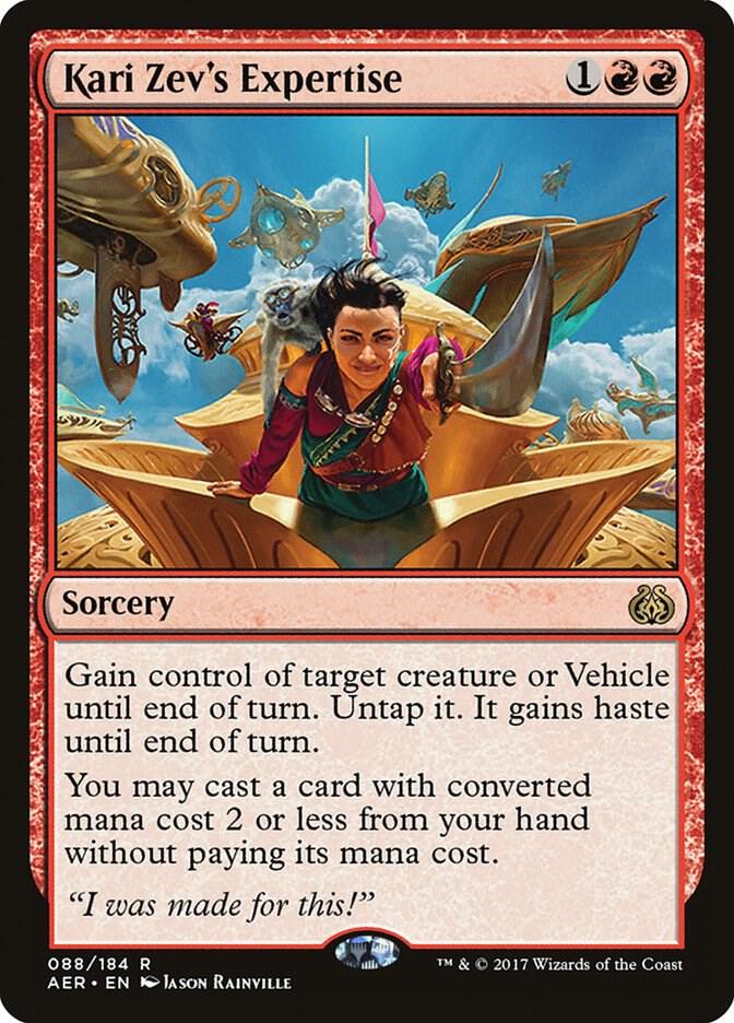 Kari Zev's Expertise (88) [Aether Revolt]