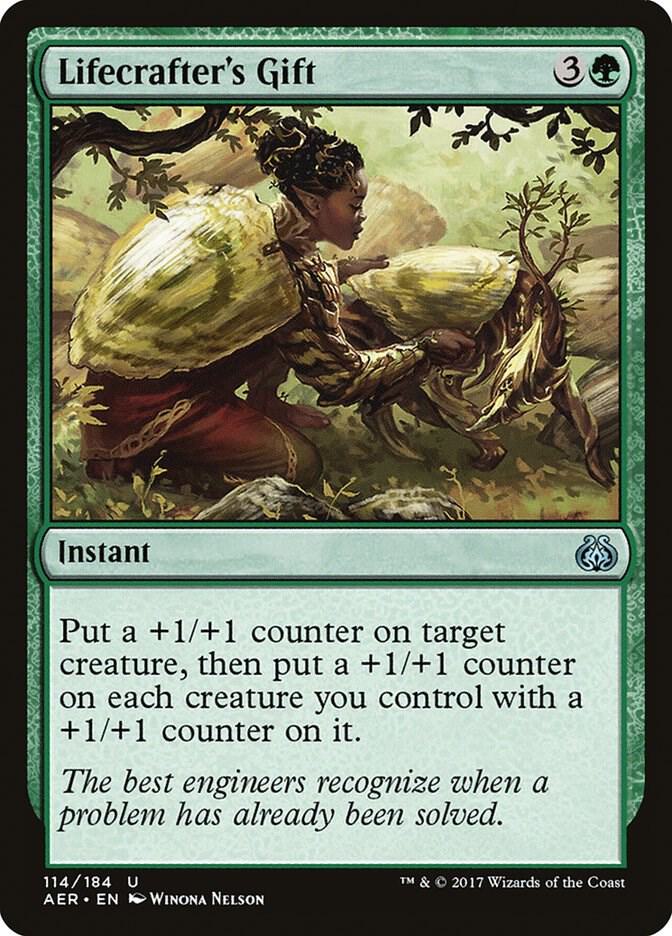 Lifecrafter's Gift (114) [Aether Revolt]