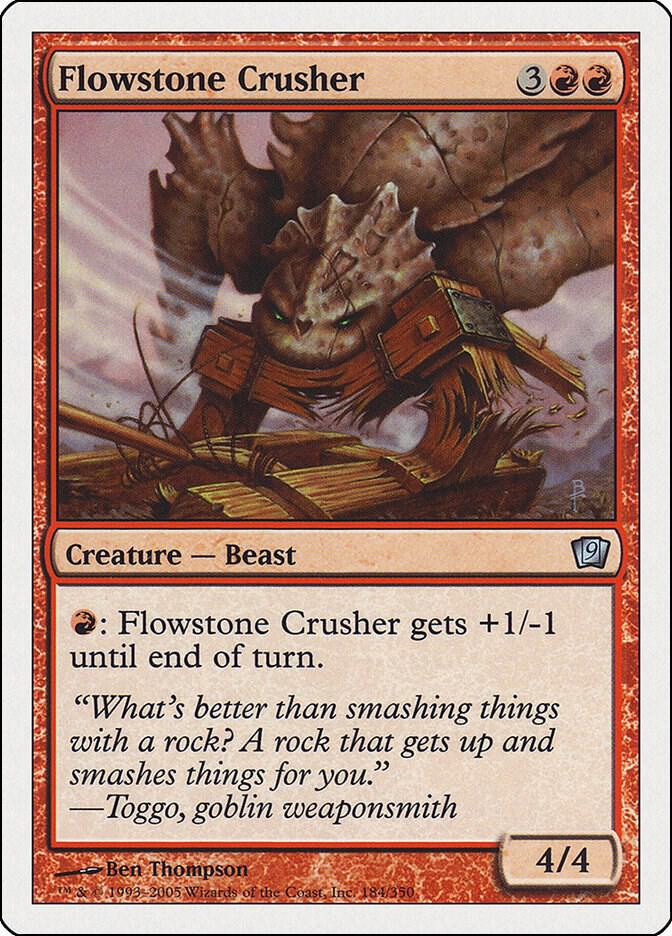 Flowstone Crusher (184) [Ninth Edition]