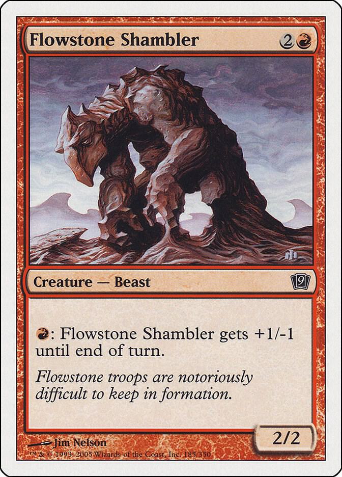 Flowstone Shambler (185) [Ninth Edition]