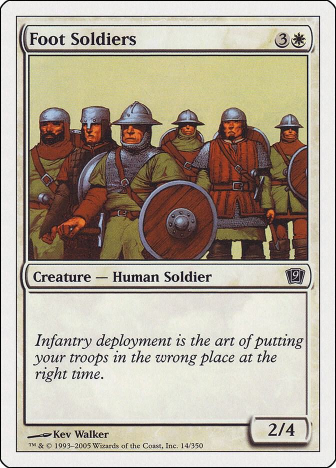 Foot Soldiers (14) [Ninth Edition]