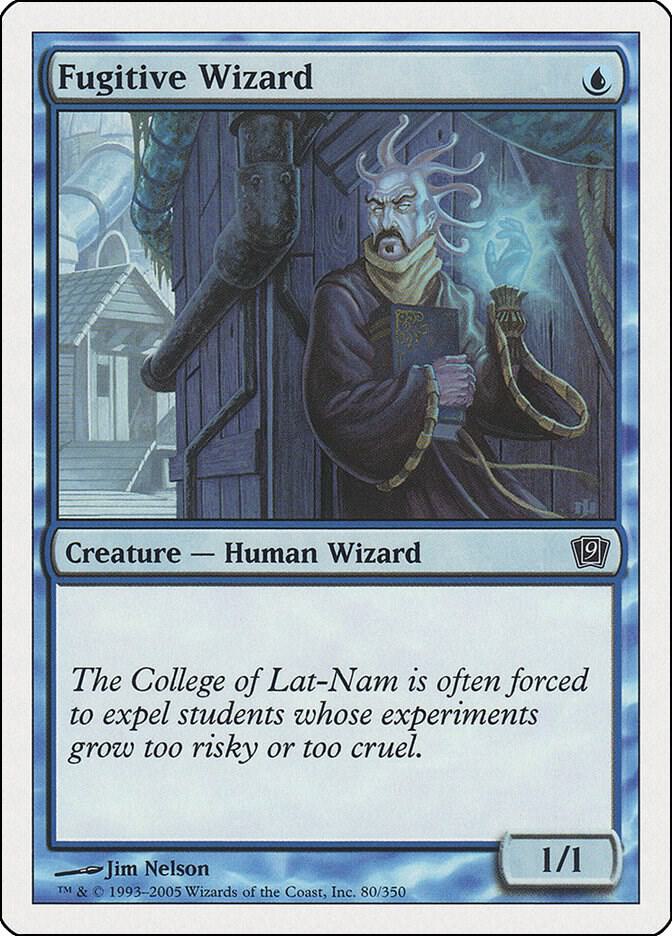 Fugitive Wizard (80) [Ninth Edition]