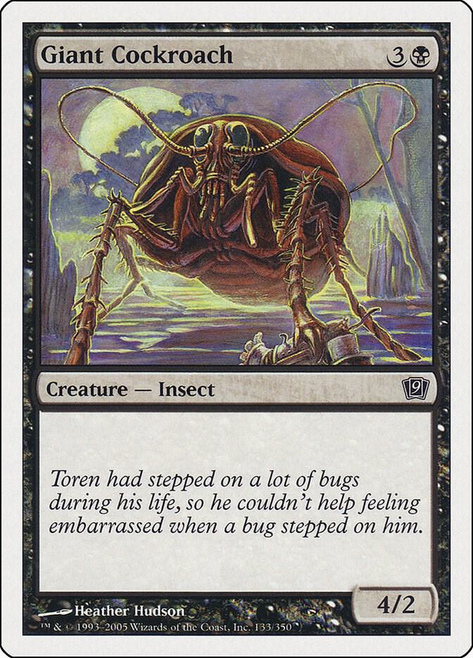 Giant Cockroach (133) [Ninth Edition]
