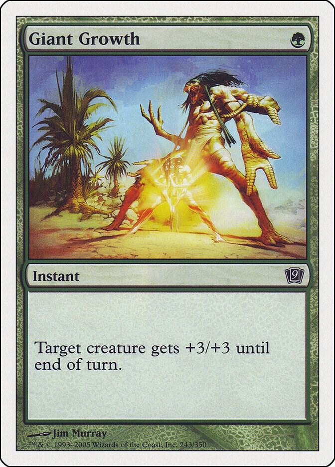 Giant Growth (243) [Ninth Edition]