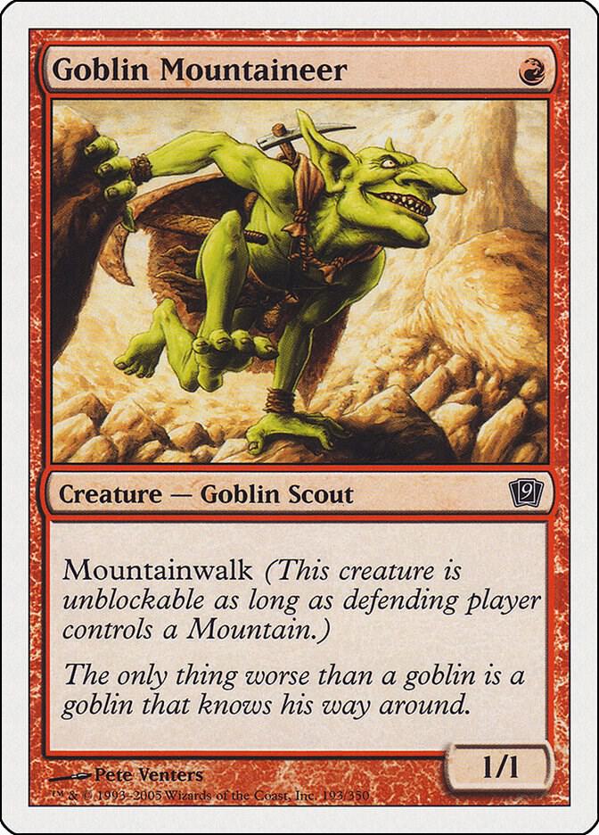 Goblin Mountaineer (193) [Ninth Edition]