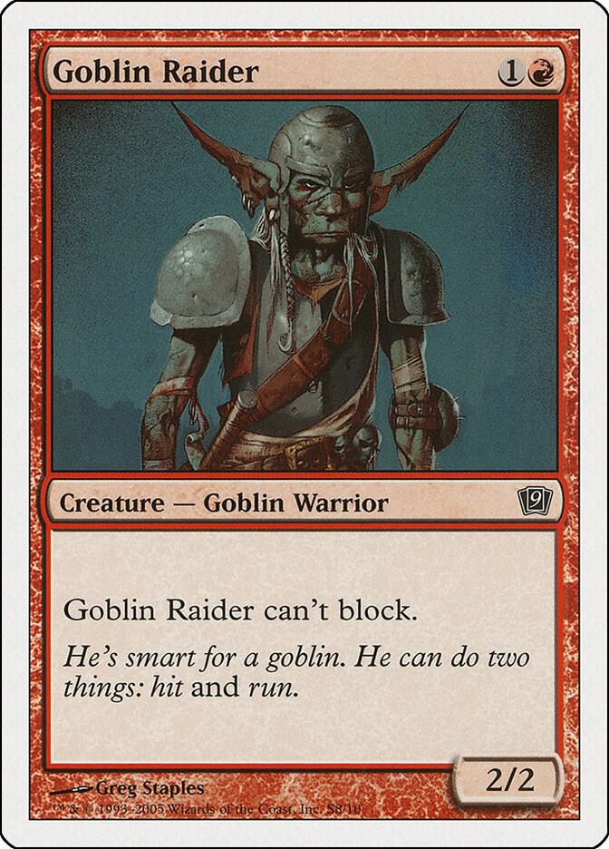 Goblin Raider (S8) [Ninth Edition]