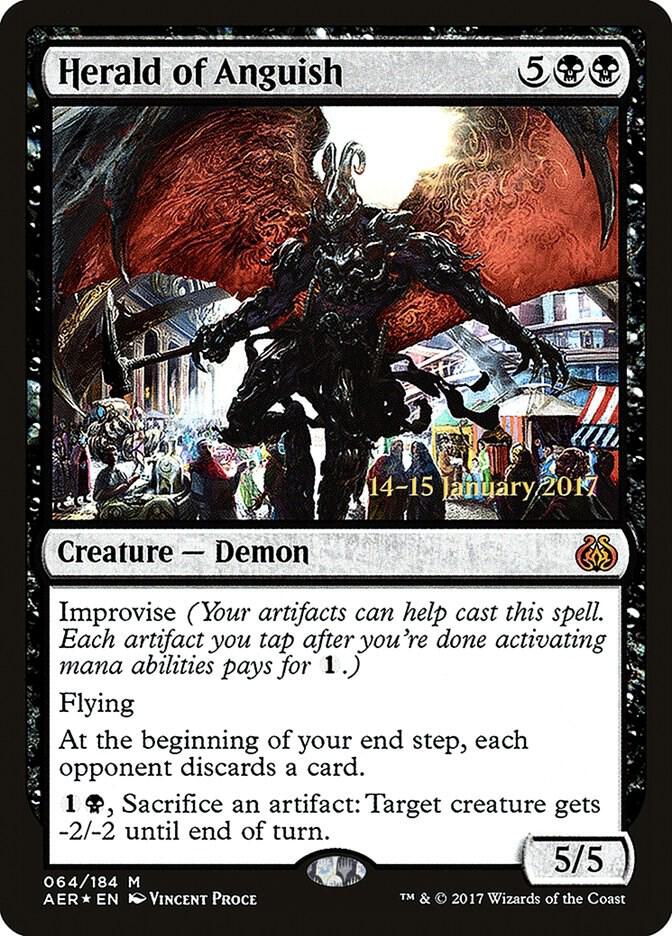 Herald of Anguish (64) [Prerelease Cards]