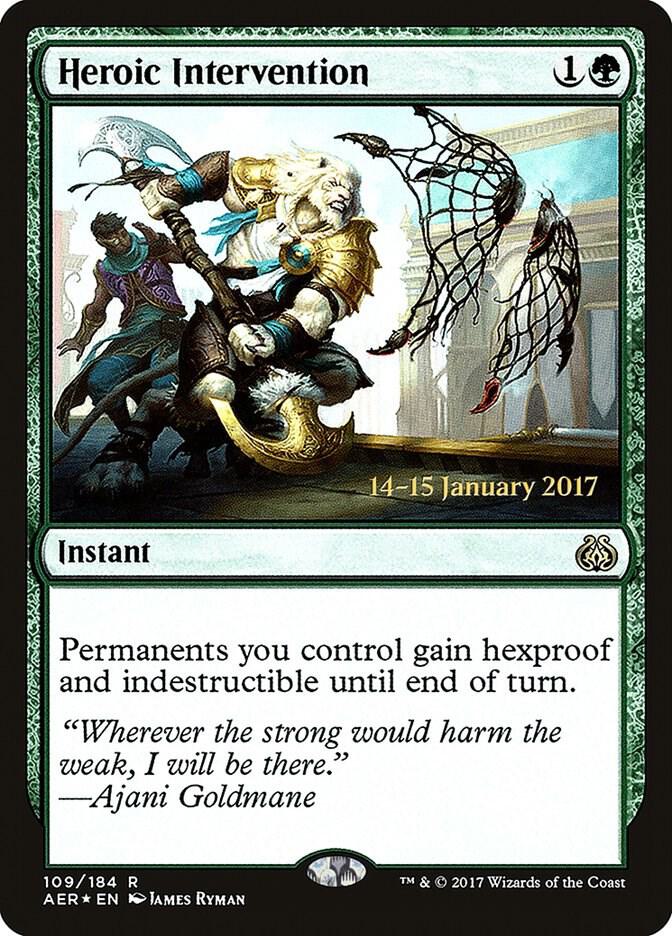 Heroic Intervention (AER) (109) [Prerelease Cards]