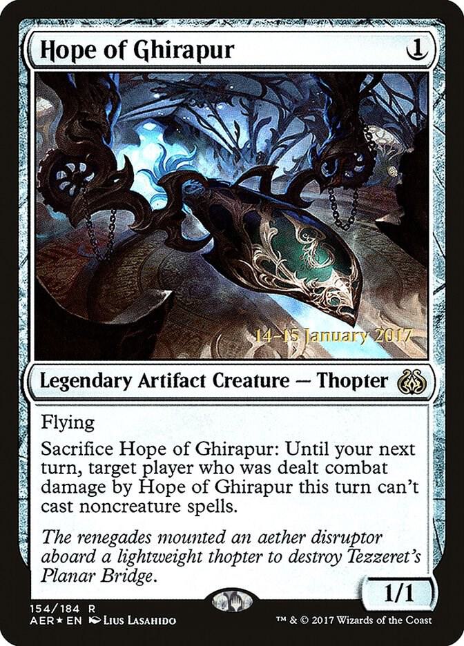 Hope of Ghirapur (154) [Prerelease Cards]