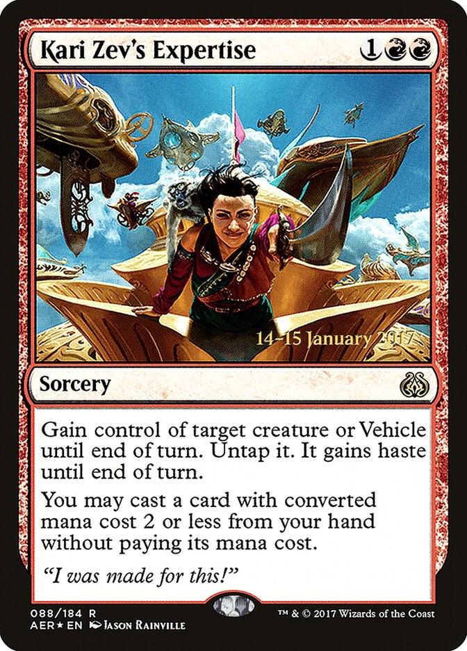 Kari Zev's Expertise (88) [Prerelease Cards]