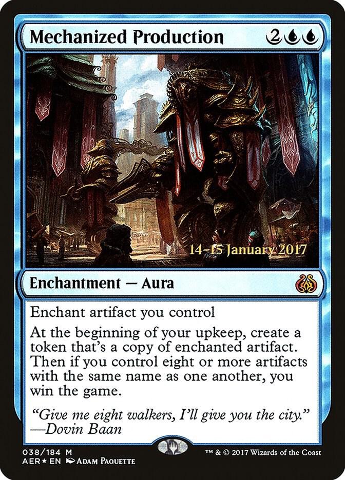 Mechanized Production (38) [Prerelease Cards]