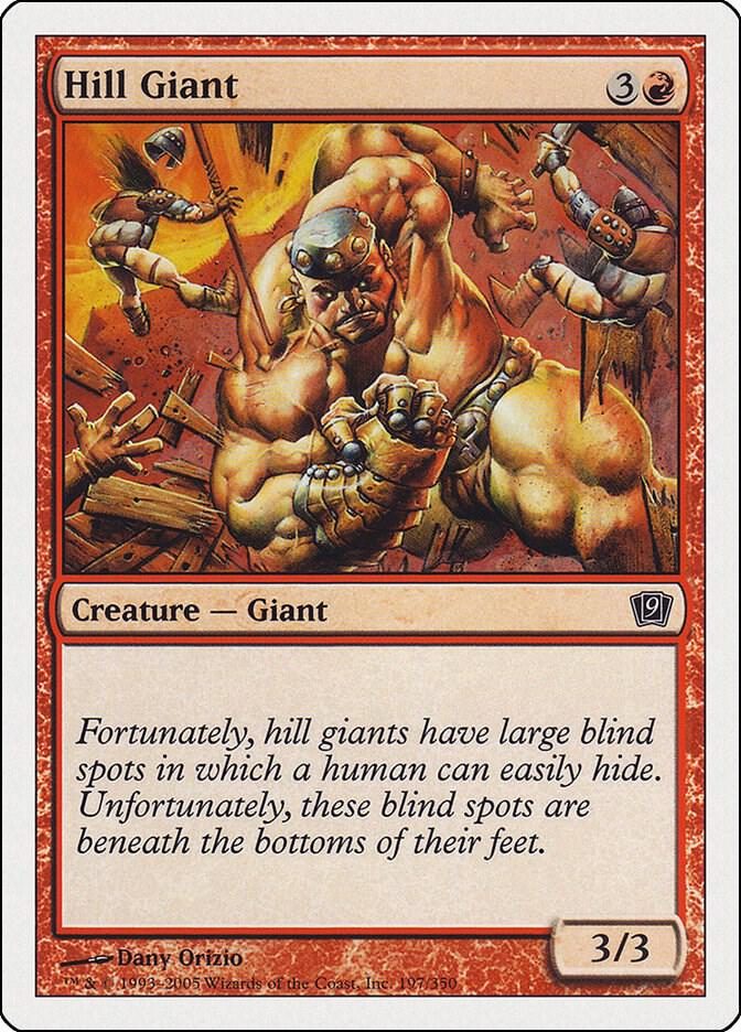 Hill Giant (197) [Ninth Edition]