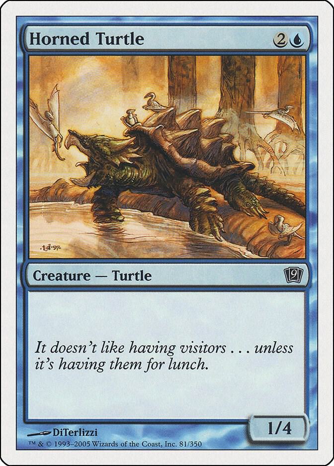 Horned Turtle (81) [Ninth Edition]
