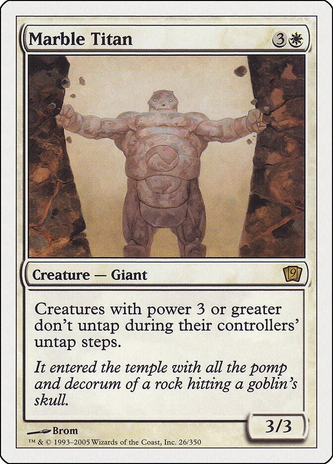 Marble Titan (26) [Ninth Edition]