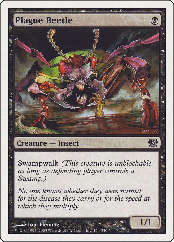 Plague Beetle (154) [Ninth Edition]