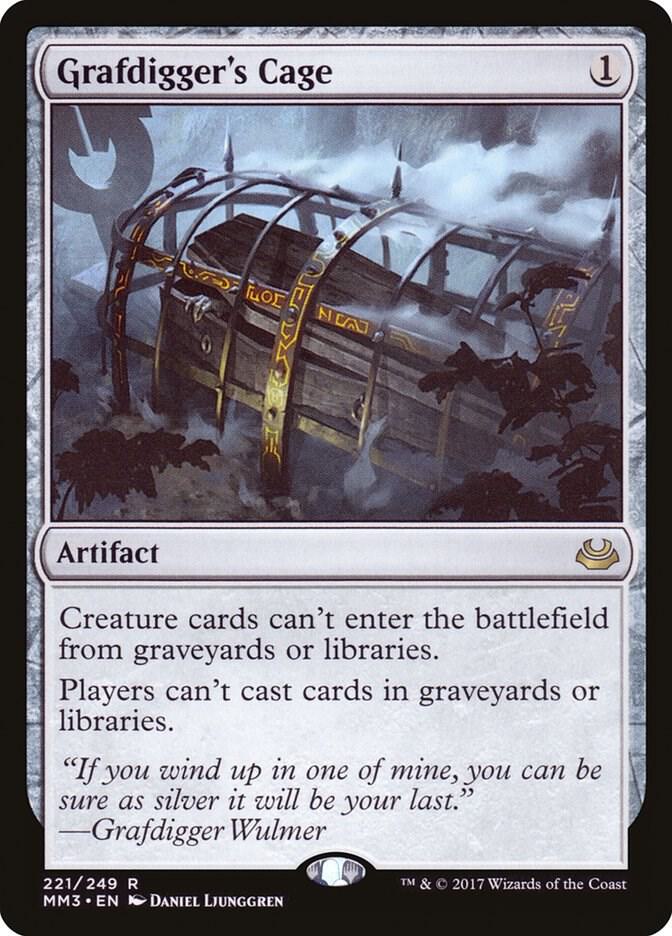 Grafdigger's Cage (221) [Modern Masters 2017]