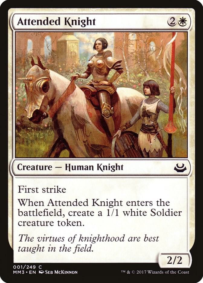 Attended Knight (1) [Modern Masters 2017]