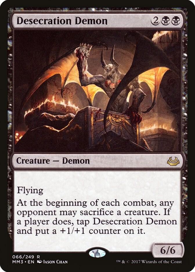 Desecration Demon (66) [Modern Masters 2017]