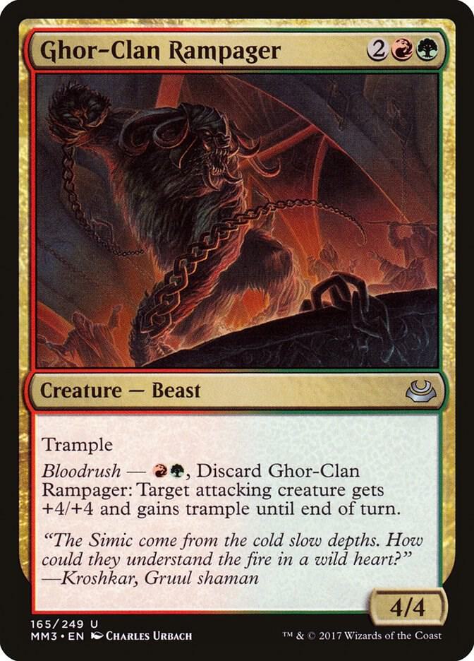 Ghor-Clan Rampager (165) [Modern Masters 2017]