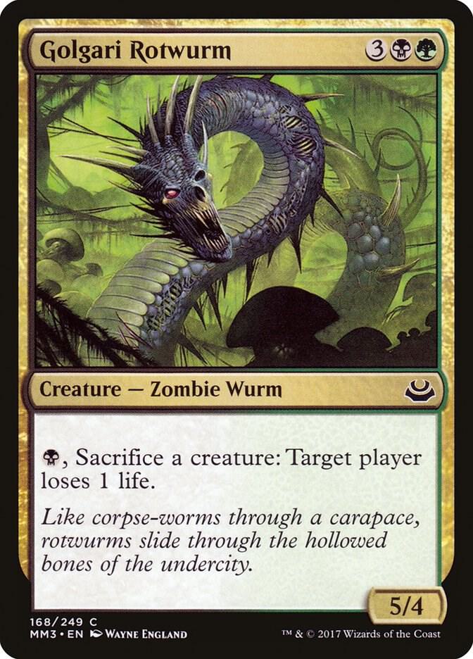 Golgari Rotwurm (168) [Modern Masters 2017]