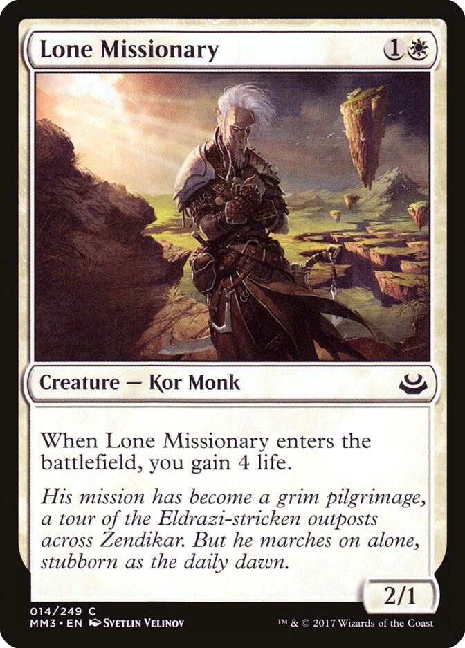 Lone Missionary (14) [Modern Masters 2017]
