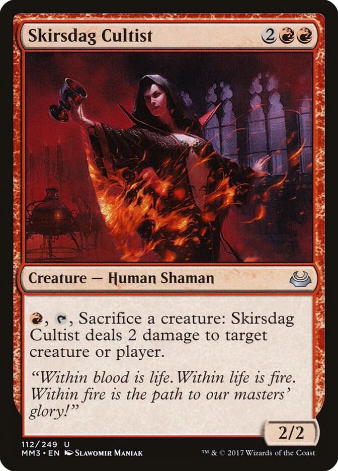 Skirsdag Cultist (112) [Modern Masters 2017]