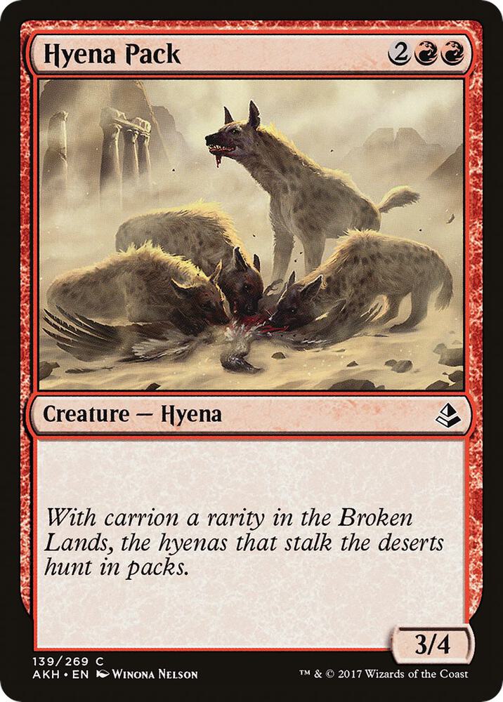 Hyena Pack (139) [Amonkhet]